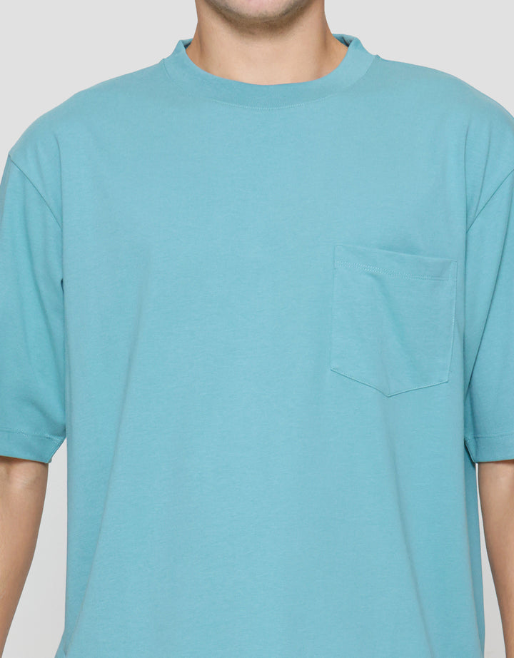 Suko Cool Touch Kerah Bulat Kaos Oversize Pria