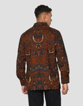 Arjuna Weda Nitik Mahkota Raja Kemeja Batik Pria