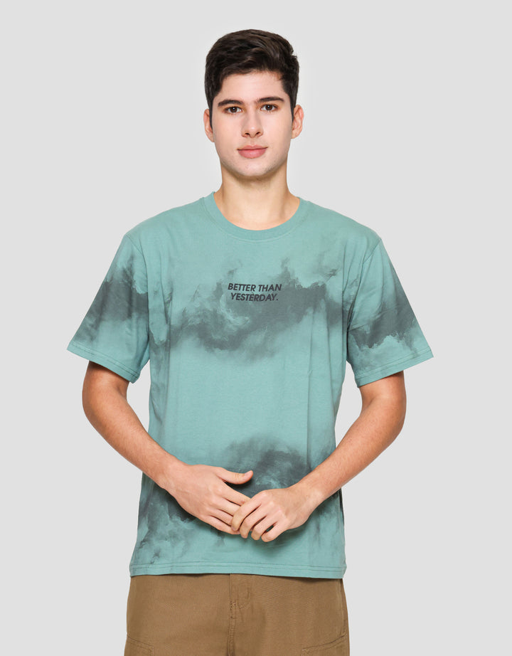 Nevada Aop - Better Than Yesterday Print Kaos Pria