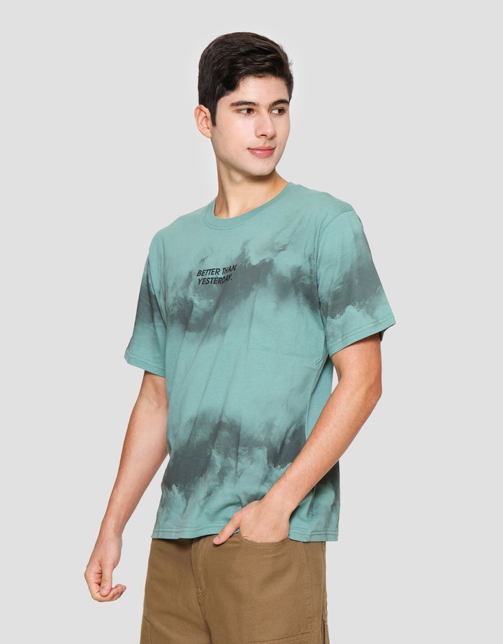 Nevada Aop - Better Than Yesterday Print Kaos Pria