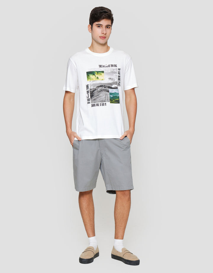 Nevada Photoprint - Style Kaos Lengan Pendek Pria