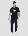 Nevada Superman Movie Kaos Lengan Pendek Pria