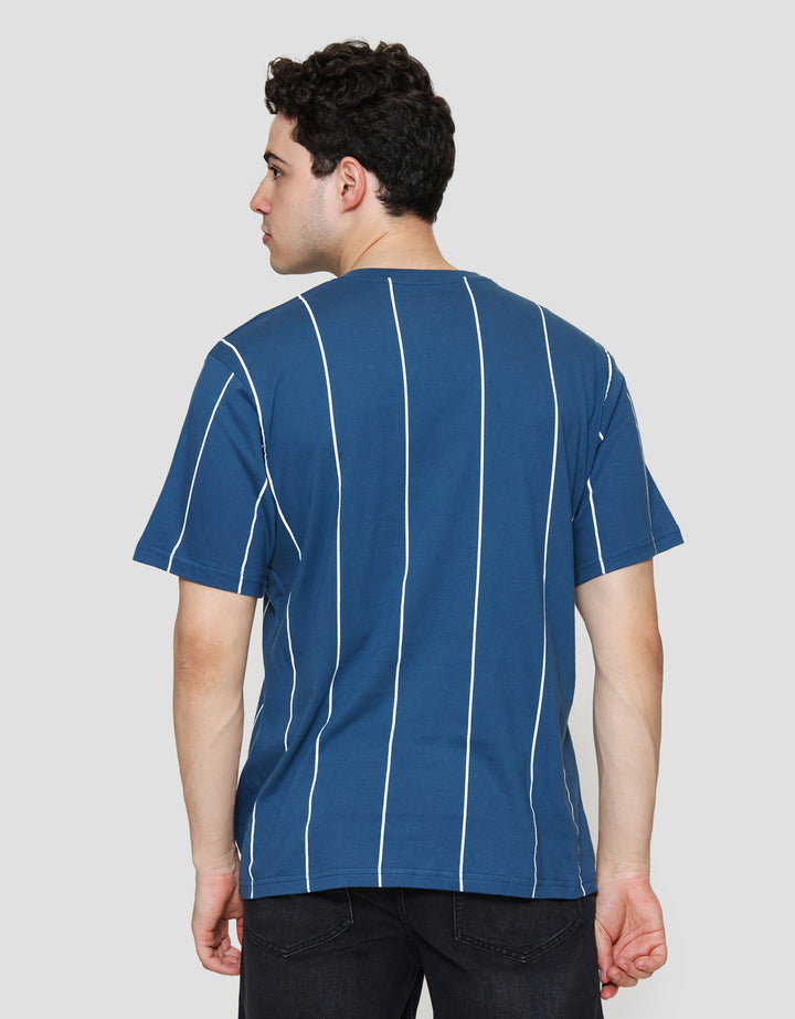 Nevada Print Theme VarsityKaos Lengan Pendek Pria