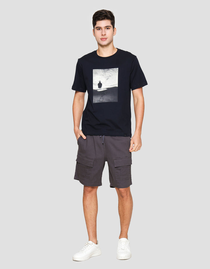 Nevada Graphic Photoprint - Surfer Kaos Pria