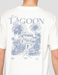 Nevada Back Print Summer Lagoon Kaos Lengan Pendek Pria 122320944
