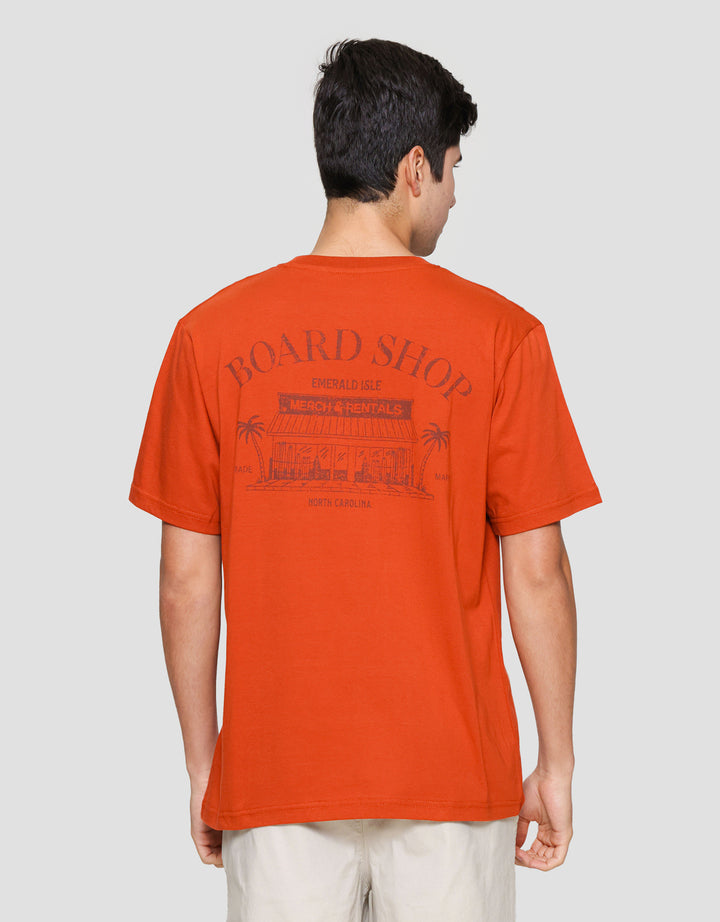 Nevada Back Print Board Shop Kaos Lengan Pendek Pria 122320971