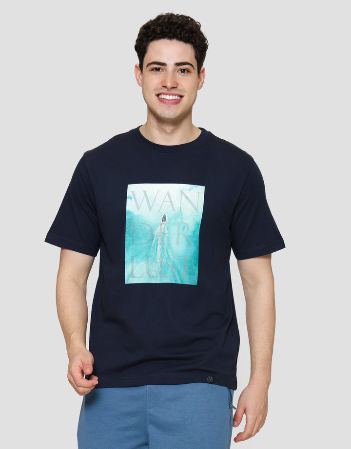 Nevada Graphic Photoprint Kaos Lengan Pendek Pria