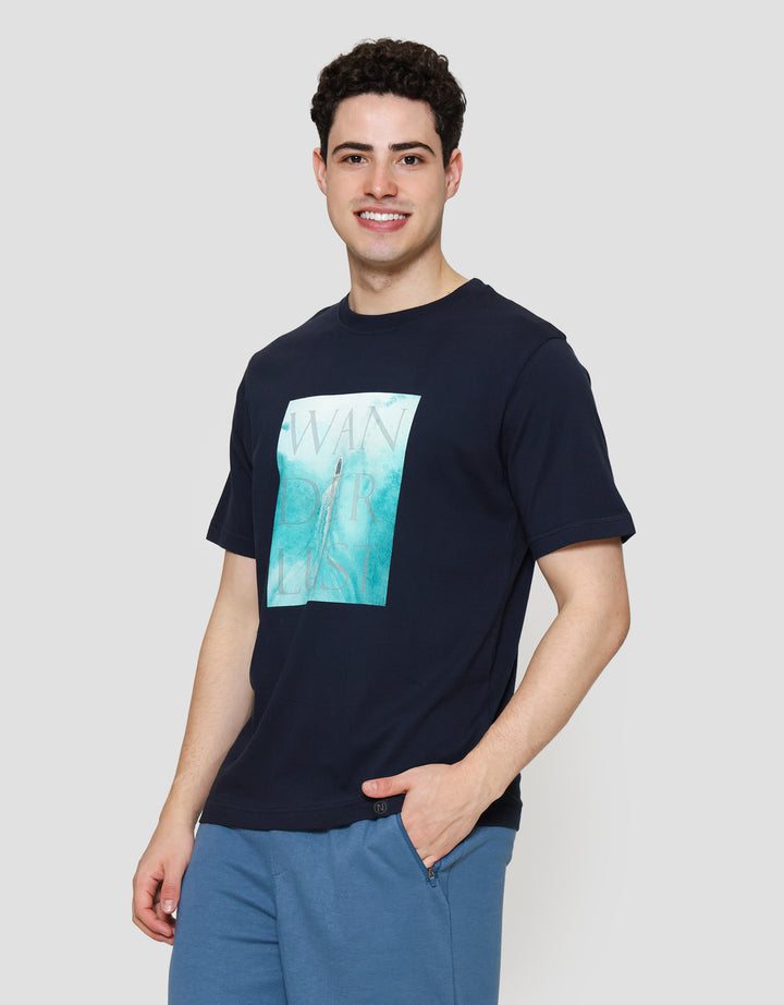 Nevada Graphic Photoprint Kaos Lengan Pendek Pria