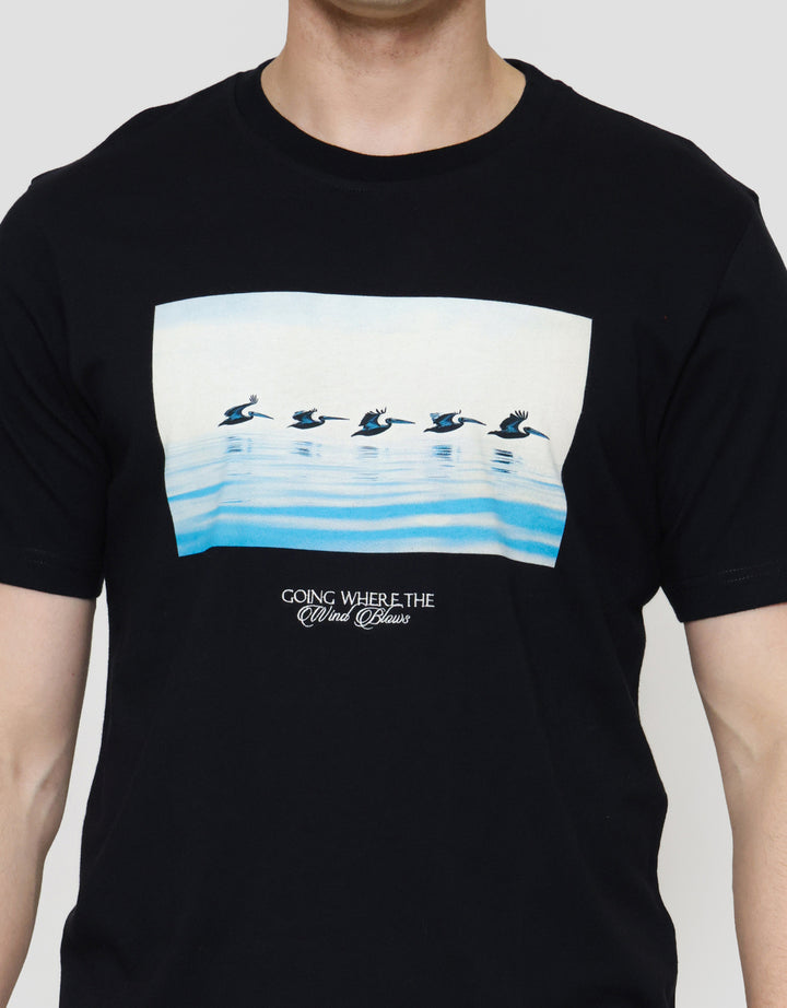 Nevada Graphic Backprint Photoprint Bordir Kaos Pria