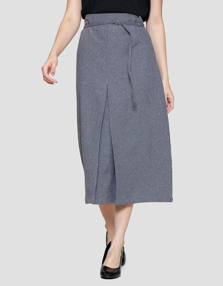 Connexion With Small Buckle Rok Midi Wanita