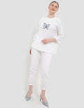 Expand Kiona Tshirt Kaos Motif Kupu-Kupu Wanita