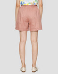 Nevada Woven Basic Pleats Celana Pendek Wanita