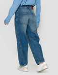 Nevada Baloon Celana Panjang Denim Wanita