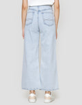 Nevada Wide Leg No Waistband Celana Panjang Denim Wanita
