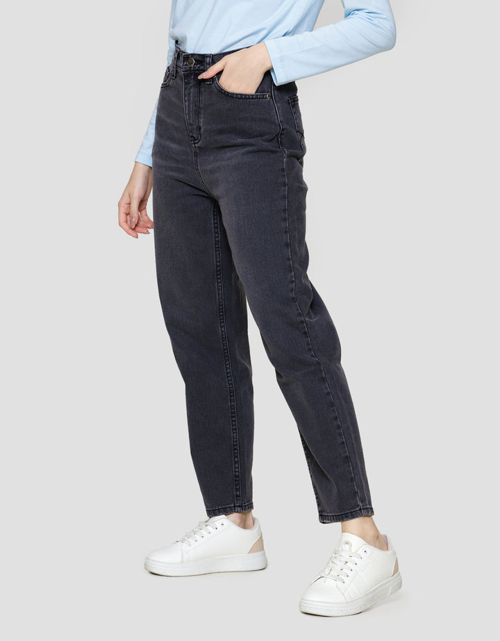 Nevada Mom Fit Celana Panjang Denim Wanita