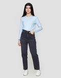 Nevada Mom Fit Celana Panjang Denim Wanita