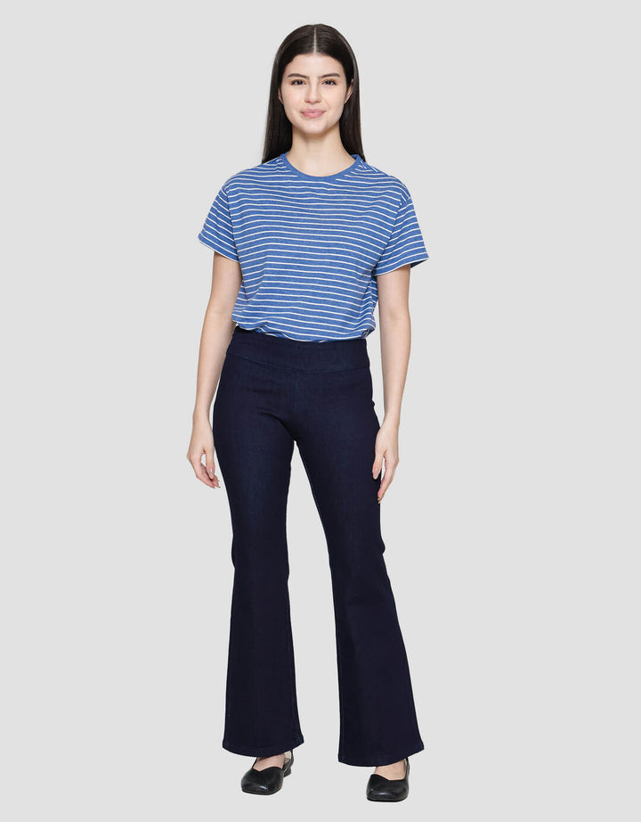 Nevada Flare Celana Panjang Denim Wanita