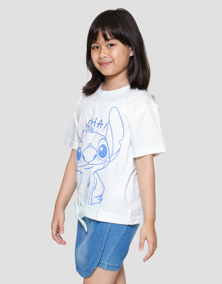 Disney Stitch Tie Dye Ikat Kaos Anak Perempuan