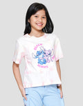 Disney Stitch Boxy Kaos Anak Perempuan