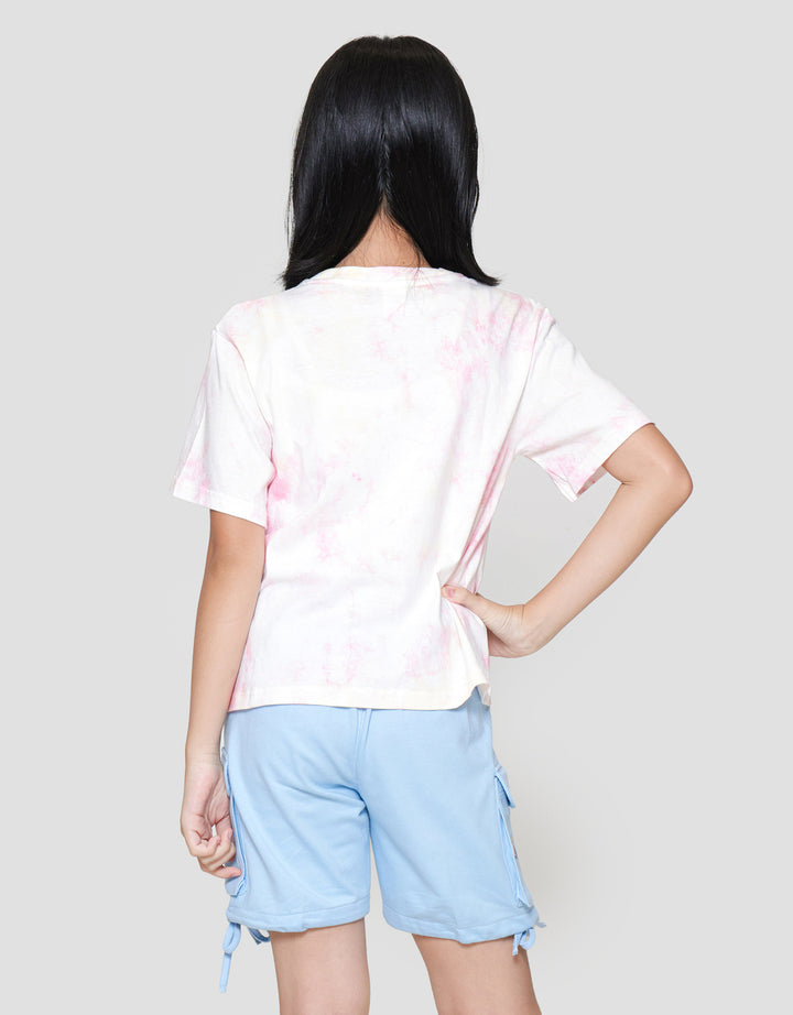Disney Stitch Boxy Kaos Anak Perempuan