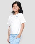 Disney Stitch Print Kaos Anak Perempuan