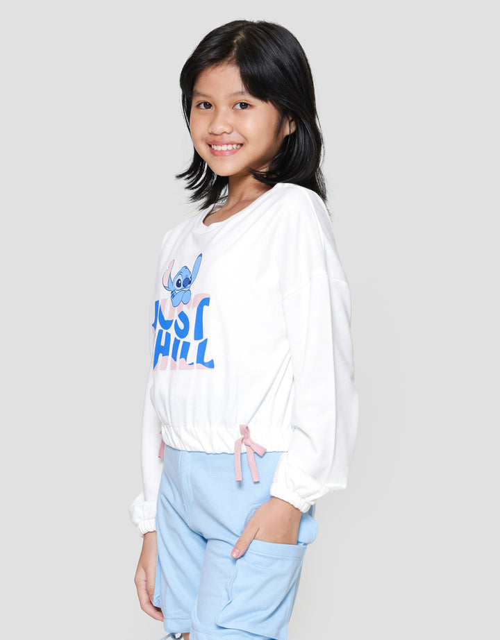 Disney Stitch Sweater Anak Perempuan
