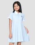 Disney Collar Stitch Dress Anak Perempuan
