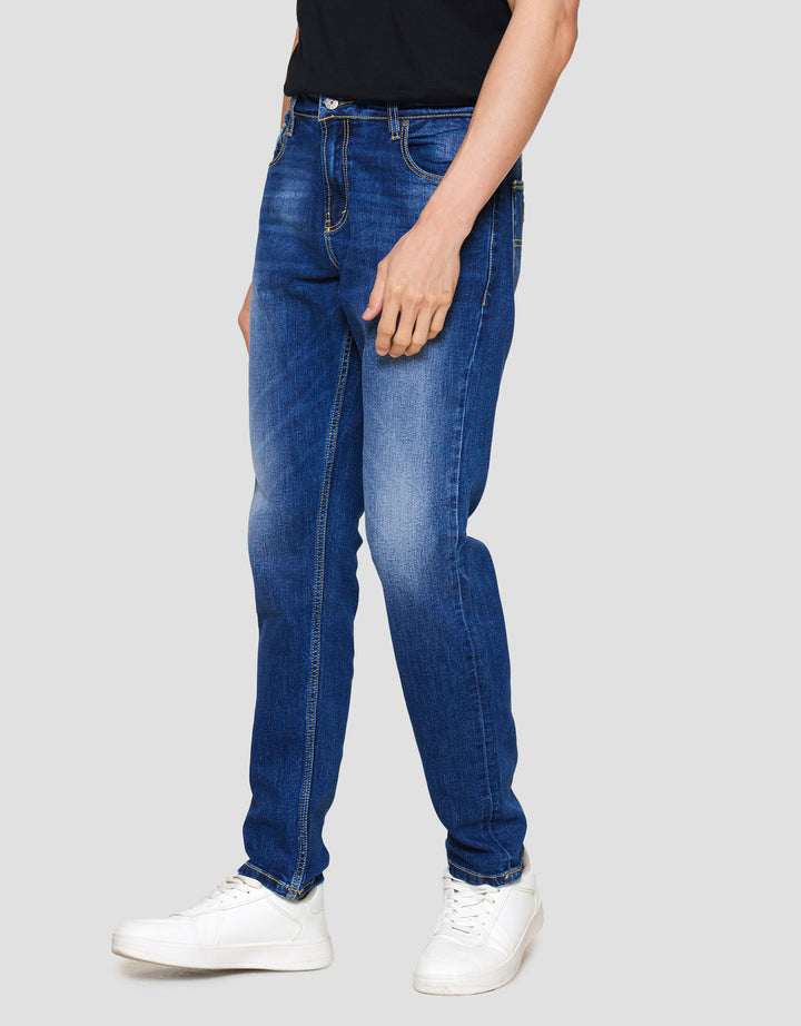 Lois Sls2401D Slim Stretch Fit Celana Jeans Pria