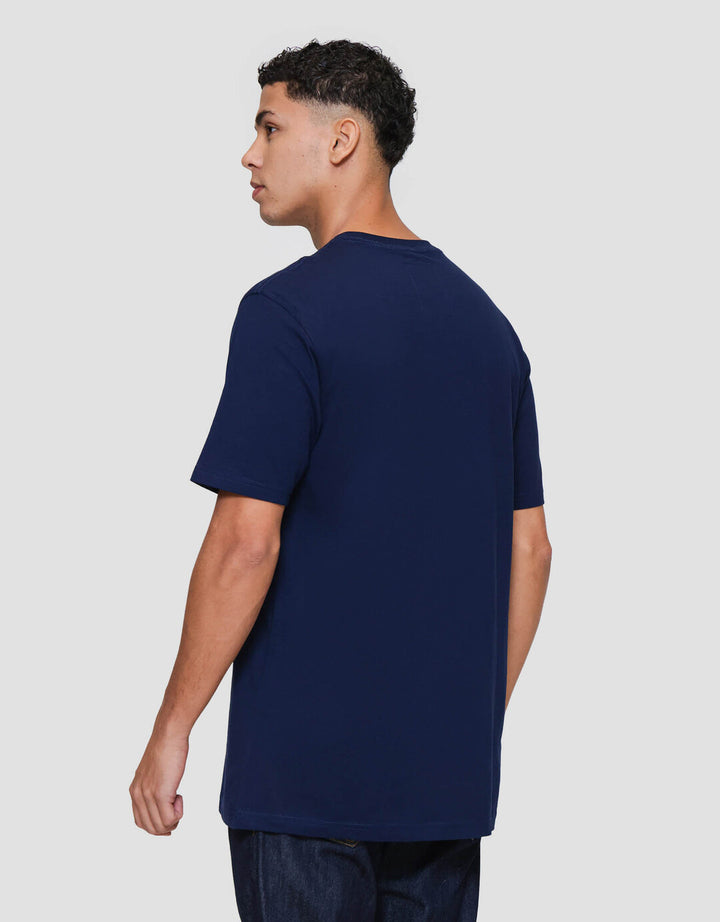 Lois Print Stripe Kaos Lengan Pendek Pria