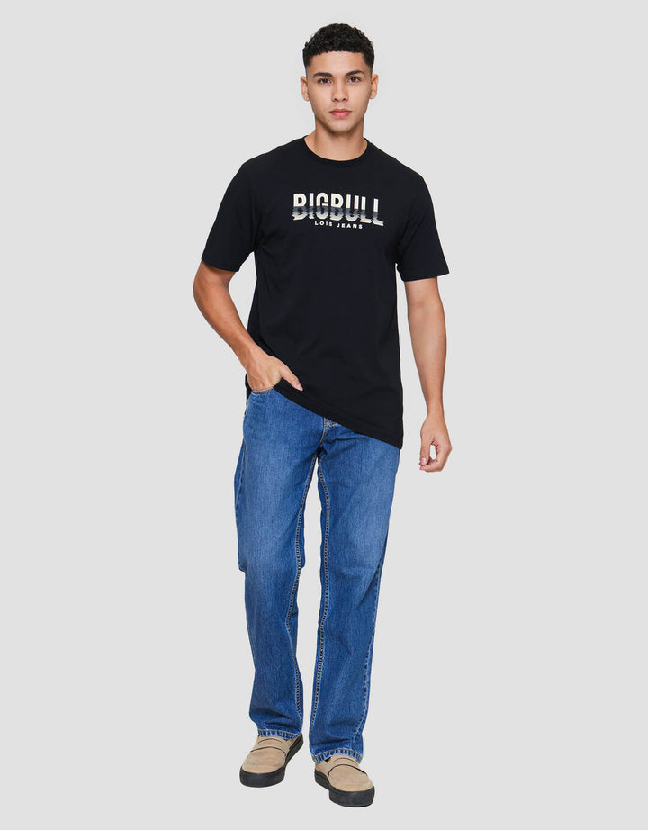 Lois Print Bigbull Kaos Lengan Pendek Pria