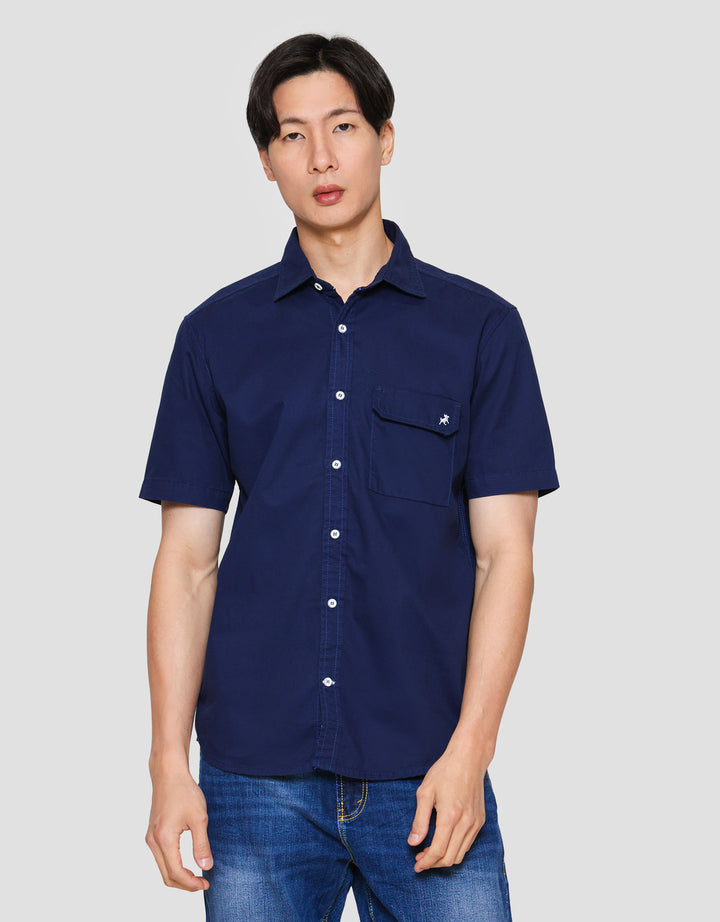 Lois Kemeja Polos Pria