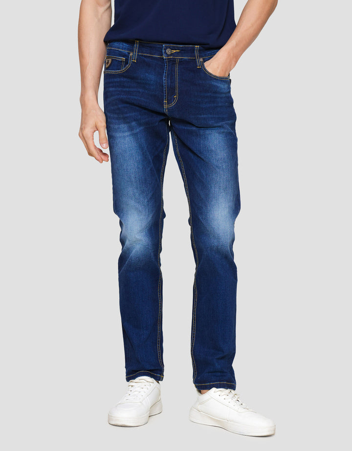 Lois Sls2401C Slim Stretch Fit Celana Jeans Pria