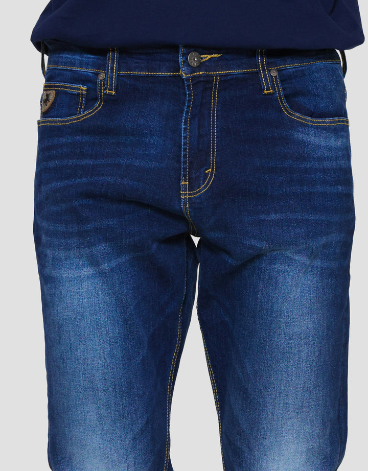 Lois Sls2401C Slim Stretch Fit Celana Jeans Pria