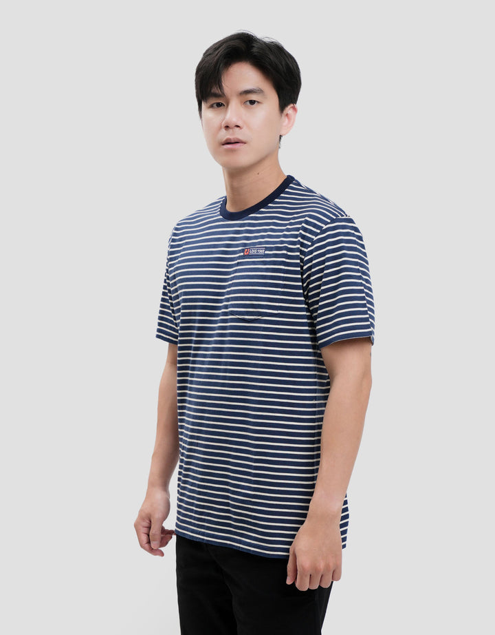 Lois Bordir Kaos Lengan Pendek Pria