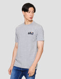 Lois Ksl2399 Print Denim Club Kaos Lengan Pendek Pria