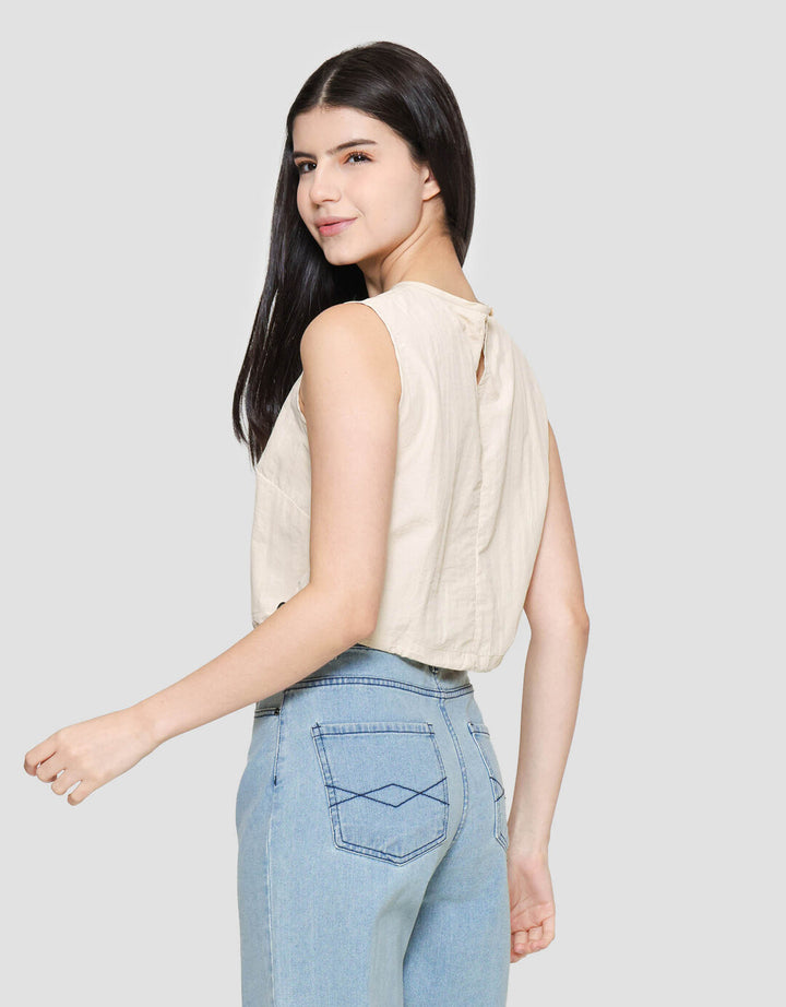 Nevada Nylon Kemeja Sleeveless Wanita