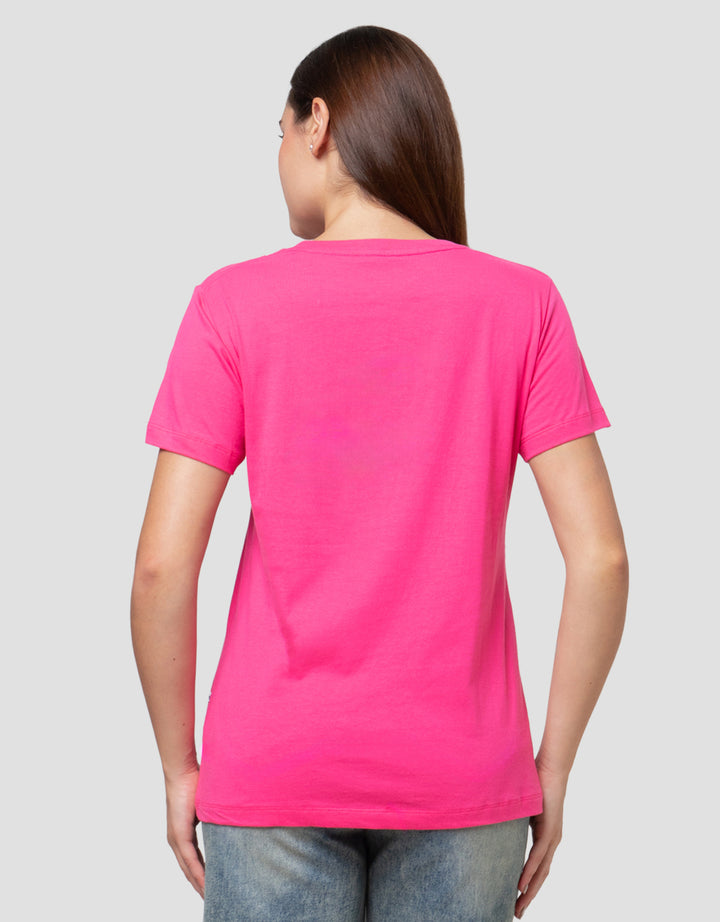 Cardinal Girl Print Every Day Kaos Wanita
