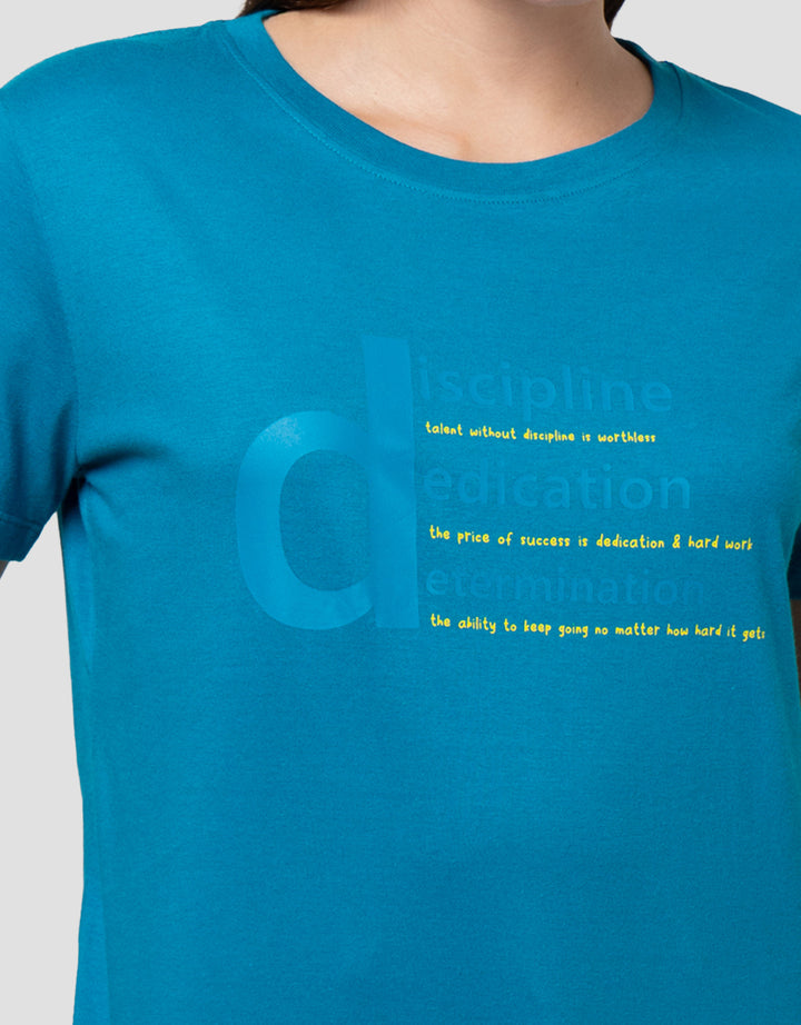 Cardinal Girl Print Dedication Kaos Wanita