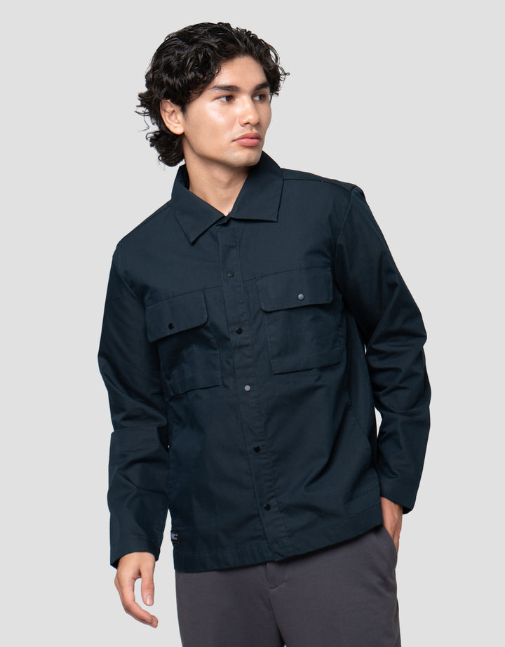 Cardinal Casual Kemeja Lengan Panjang Pria