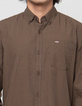 Cardinal Casual Singel Pocket Kemeja Pria