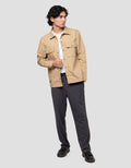 Cardinal Casual Double Pocket Kemeja Pria