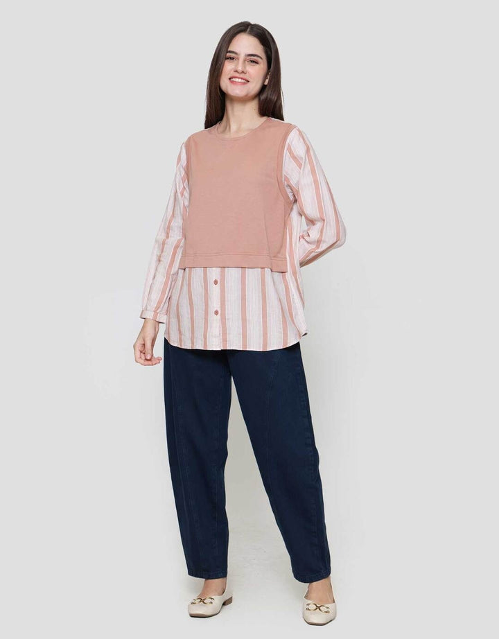 Expand Jeniva 2 In 1 Blouse Wanita