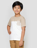 Little M Cut Sewn Ktg Salur Kaos Anak Laki-laki