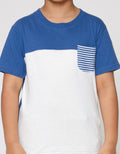 Little M Cut Sewn Ktg Salur Kaos Anak Laki-laki