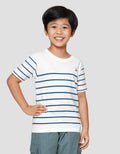 Little M Salur Jangkar Kaos Anak Laki-laki