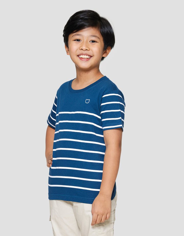 Little M Salur Bear Kaos Anak Laki-laki