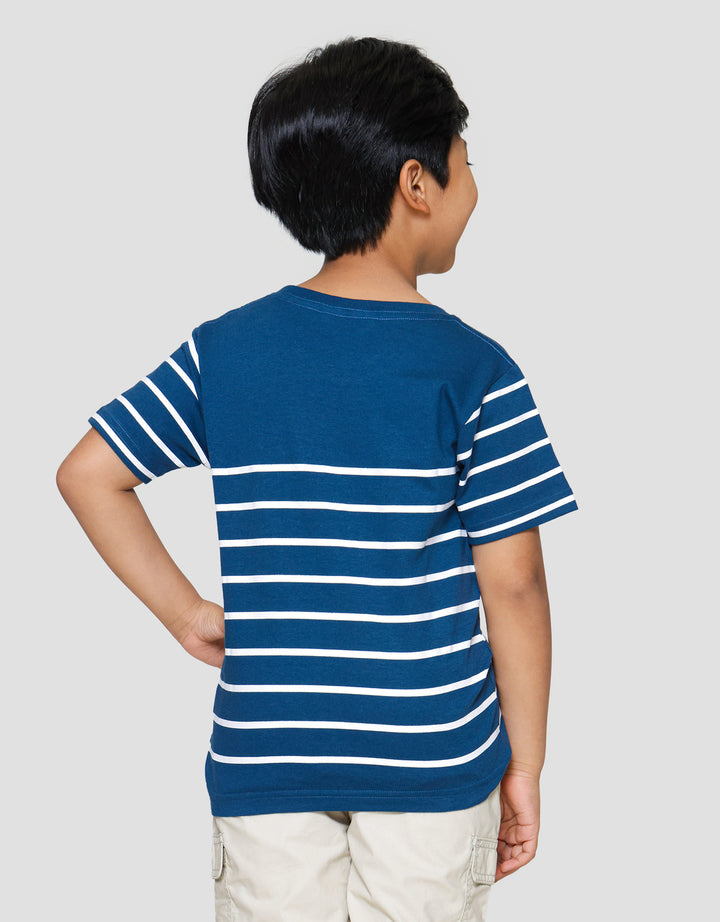 Little M Salur Bear Kaos Anak Laki-laki