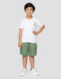 Little M Tc Hippo Sablon Kiri Kaos Anak Laki-laki