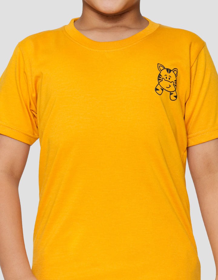 Little M Zebra Sablon Kaos Anak Laki-laki