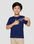 Little M Lion Sablon Kiri Kaos Anak Laki-laki